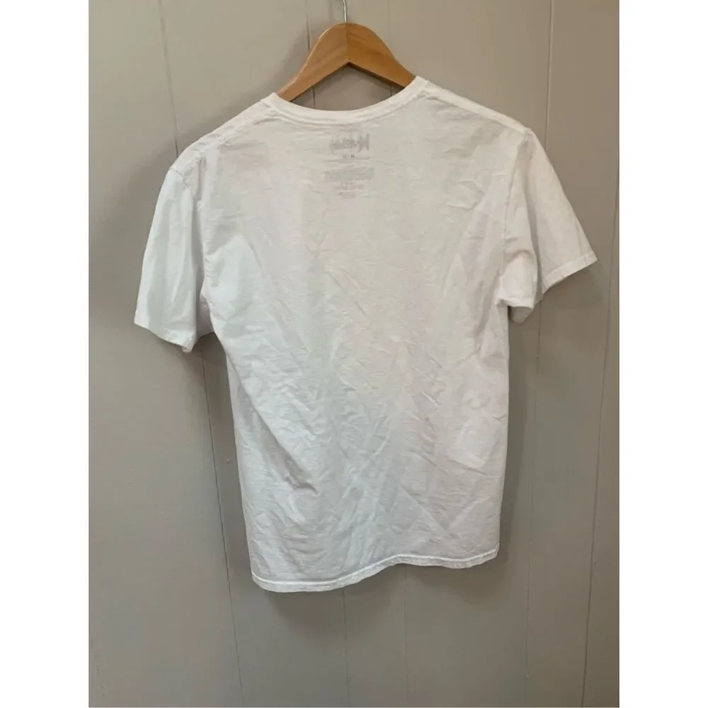 Def Leppard Band Tee  Leopard Logo M - Picture 2 of 5